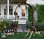 Lit Rattan Archway