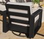 Malibu Metal Swivel Outdoor Lounge Chair