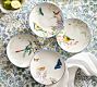 Meadow Stoneware Appetizer Plates - Mixed Set of 4
