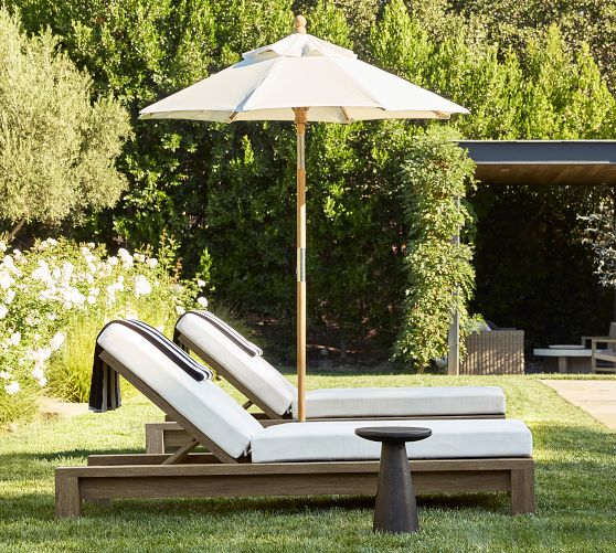 Rockport Outdoor Single Chaise Frame, Set of 2