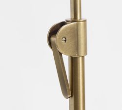 Sherman Metal Adjustable Reading Floor Lamp (41")