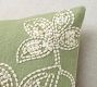 Asher Floral Embroidered Pillow Cover