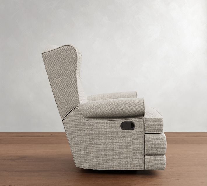 Wingback Glider Recliner - Stylish Comfort | Pottery Barn