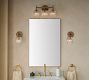 Cooper Ribbed Glass Triple Sconce (17")