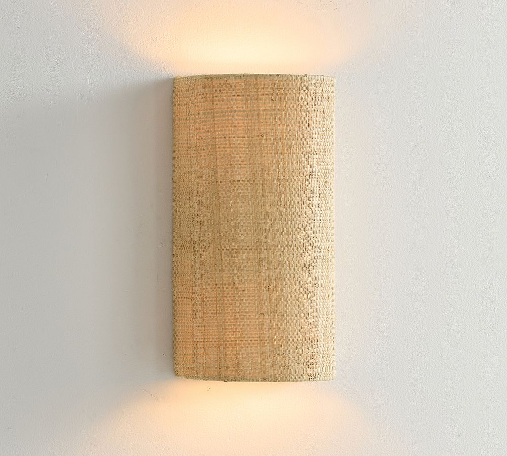 Andre Rattan Sconce (12") by Pottery Barn