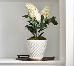 Ceramic Woven Cachepots