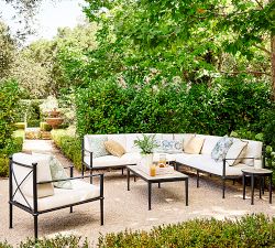 Ellis Metal Outdoor Lounge Chair