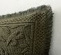 Marigold Fringe Lumbar Pillow