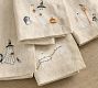 Scary Squad Organic Cotton Napkins - Mixed Set of 4