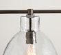 Bridget Recycled Glass Linear Chandelier (42")