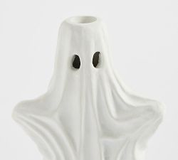 Ceramic Ghost Candle Holder