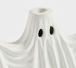 Ceramic Ghost Candle Holder