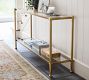 Everson Glass Console Table (58.5")