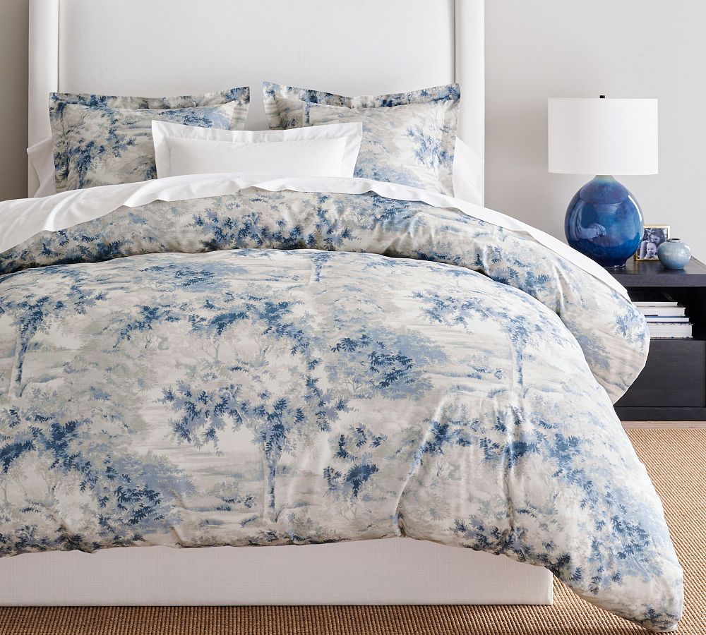 Jardin Toile Duvet Cover