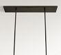 Bridget Recycled Glass Linear Chandelier (42")
