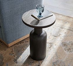 Larkin Round Accent Table (14")