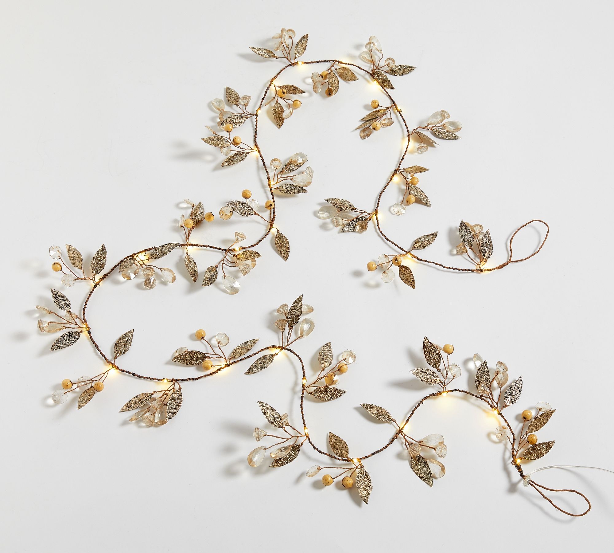 Rustic Leaf String Lights