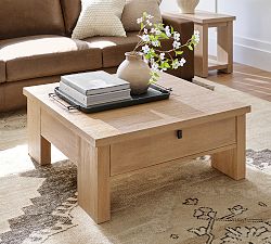 Modern Farmhouse Square Coffee Table (36")