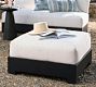 Malibu Metal Platform Outdoor Ottoman (33")
