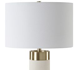 Lillia Faux Shagreen Table Lamp (28")