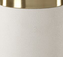 Lillia Faux Shagreen Table Lamp (28")