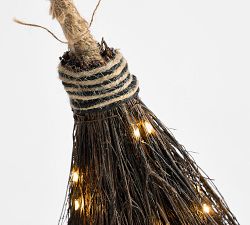 Lit Mini Witches Broom