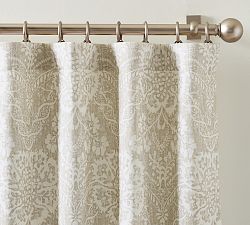 Open Box: Bernyce Blackout Curtain, 50"W x 96"L - Flax