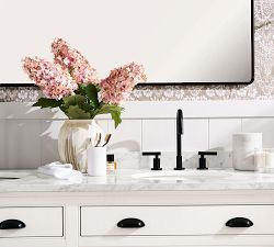 Linden Lever Handle Widespread Bathroom Sink Faucet