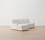 Turner Square Arm Power Reclining Chaise Sectional (105"&ndash;117")