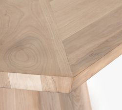 Alexa Pedestal Dining Table (60")