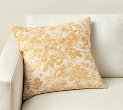 Sorrel Floral Toile Pillow Cover