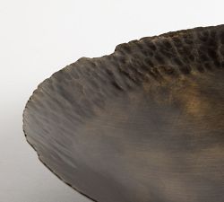 Antique Black Iron Bowl