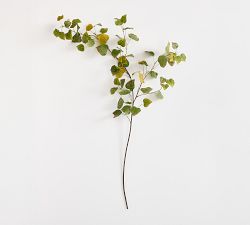 Faux Aspen Leaf Branch