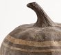Brown Terracotta Striped Pumpkin