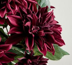 Faux Burgundy Dahlia Bundle