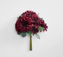 Faux Burgundy Dahlia Bundle
