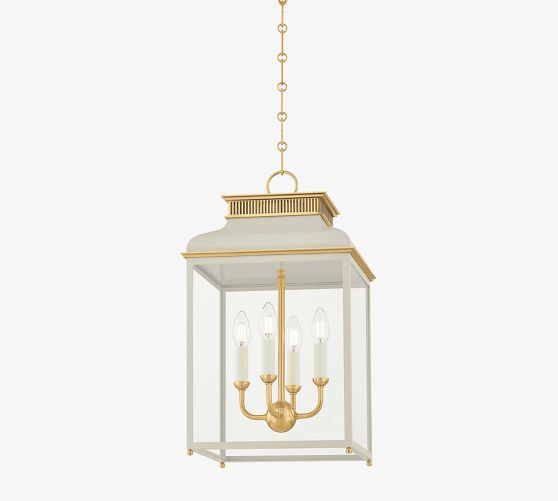 Tommy Metal Square Indoor/Outdoor Lantern Pendant (22