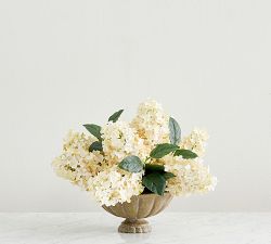 Faux Composed Cone Hydrangea Arrangement