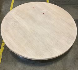 Open Box: Cayman Round Nesting Coffee Table (40") - Biscotti
