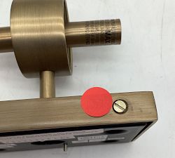 Open Box: Frances Alabaster Double Tube Sconce (22") - Tumbled Brass