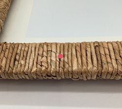Open Box: Malibu Woven Gallery Frame, 14x17 Frame (5"x7", 8"x10" Opening)