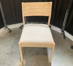 Open Box: Newport Dining Chair - Boucle Oatmeal, Mist