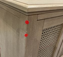 Open Box: Sausalito Floor Storage Cabinet - Seadrift