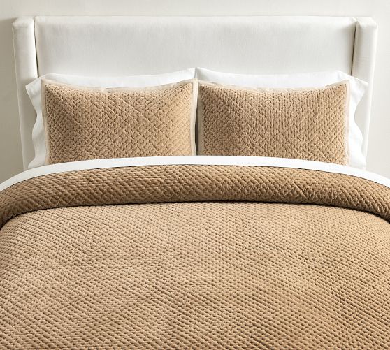 Cross Stitch Velvet Quilt