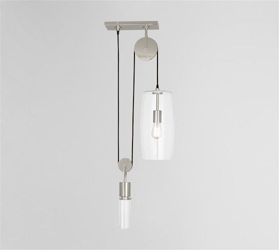 Dales Metal & Glass Pendant (14