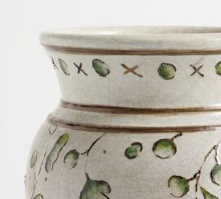 Green Floral Vase Collection