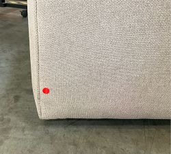 Open Box: Baldwin Upholstered Barrel Back Dining Chair - Performance Heathered Basketweave Oatmeal