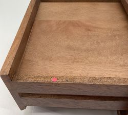 Open Box: Cayman Single Drawer Shelf (12") - Antique Umber