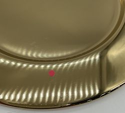 Open Box: Harrison Stainless Steel Charger Plates, Set of 4 - Gold