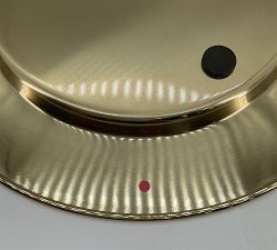 Open Box: Harrison Stainless Steel Charger Plates, Set of 4 - Gold